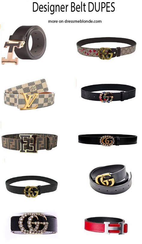 ladies replica gucci belt|The Best Gucci Dupe List: Belt, Bag, Shoes + More .